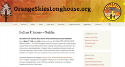Desktop Screenshot of orangeskieslonghouse.org